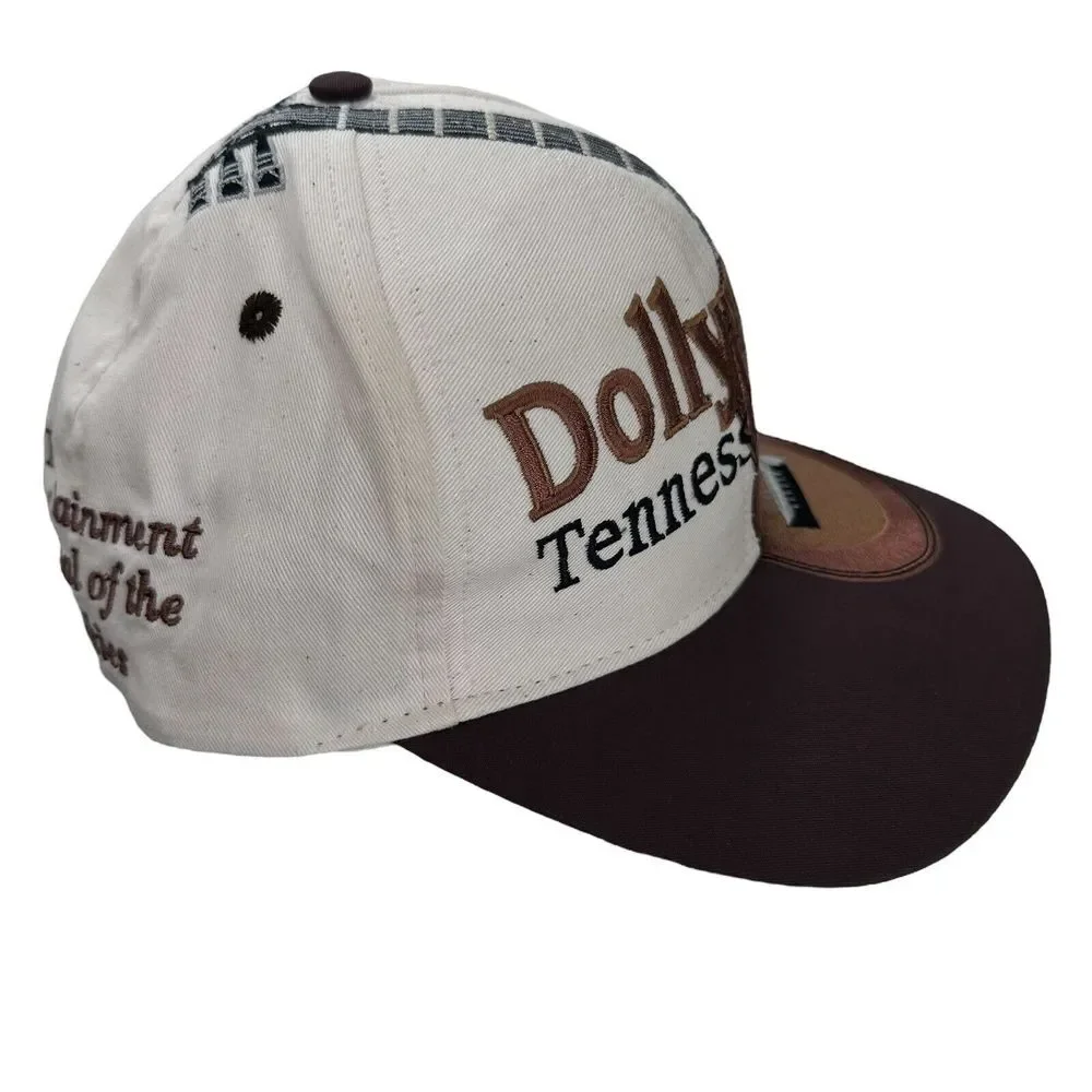 Vintage Dollywood Hat‎ Cap Snap Back Dolly Parton Tennessee Big Logo Y2K 2000s